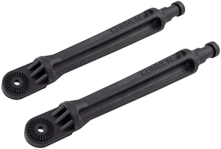 Cannon Three-Position Adjustable Rod Holder Extension Posts – 2-Pack, 6", Boat Accessory