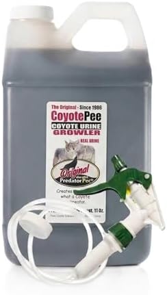 PredatorPee 100% Coyote Urine Natural Predator Scent Made in USA