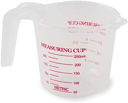 Norpro 4-Cup Capacity Plastic Measuring Cup, Multicolor