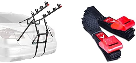 Allen Sports Deluxe 2-Bike Trunk Mount Rack, Model 102DN-R, Black