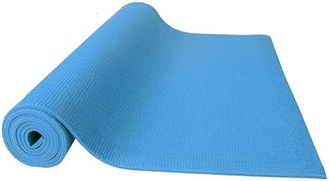 Fitvids All Purpose 1/4-Inch High Density Anti-Tear Exercise Yoga Mat with Carrying Strap, Multiple Colors