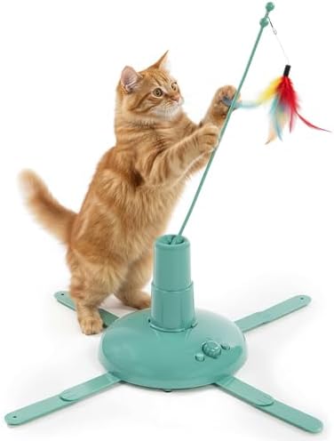 SmartyKat Electronic Motion/Moving Toys for Cats & Kittens, Battery Powered, Mimics Motion of Real Prey, Fun & Interactive Play - Multiple Styles