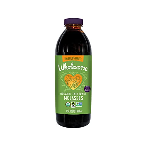 Wholesome FT Organic Molasses 32oz Bottle, 1-Pack