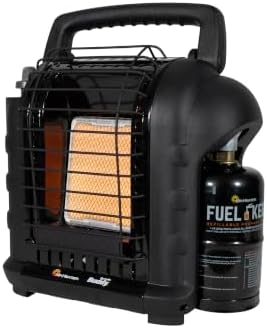 Mr. Heater 9,000 BTU Portable Buddy Midnight Series Radiant Propane Heater
