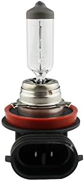 Voltage Automotive H11 Halogen Bulb (10 Pack) - Standard Replacement For High Beam Low Beam Driving Fog Light