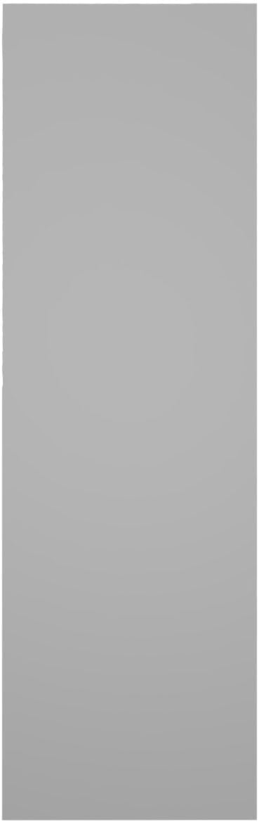 12"W x 36"H True Fit PVC Two Equal Raised Panel Shutters, Primed (Per Pair - Hardware Not Included)