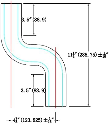 Red Oak 6010-8E 2-1/4 inch Width x 2-3/8 inch Tall Traditional Style Straight Wood Handrail for Stair Remodeling 8 feet Long