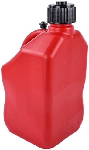 Square 5-Gallon Utility Jug Red