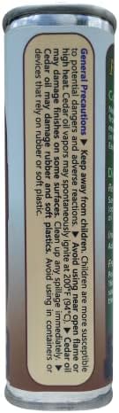8oz Cedar Oil Can - Essential Eastern Red Cedar Wood (Juniperus Virginiana) Oil - Fox Creek Cedar Oil