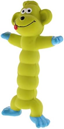 Baosity Monkey Shaped Rubber Squeaky Chew Play Squeak Gift