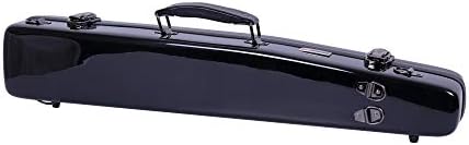Crossrock Alto Saxophone Case-Fiberglass Hardshell with Backpack Straps in Blue