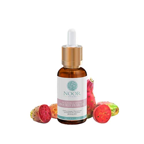 Prickly Pear Seed Oil 1 oz 100% Pure Cold Pressed Extra Penetrating Oil for Hair, Skin and Nails - Treats Fine Lines, Wrinkles, Acne