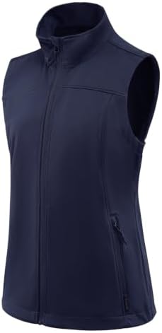 baleaf Women's Lightweight Running Vest Sleeveless Softshell Jacket