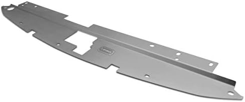 NRG Innvations Radiator Support Cover with Vent, Stainless Steel Engine Bay Air Diversion Panel with Logo Plate, For 05-07 Scion TC, NRG-DVP-3051