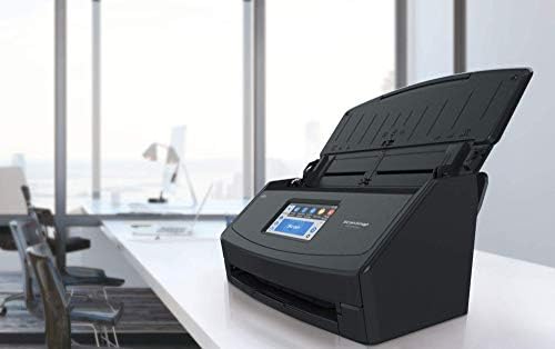 Fujitsu ScanSnap iX1500 Color Duplex Document Scanner with Touch Screen for Mac and PC (Black Model, 2020 Release) (Renewed)