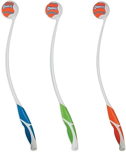 Chuckit! Pro 26L Dog Ball Launcher, 26" Length, Includes Large Ball (3") For Dogs 60-100 Pounds