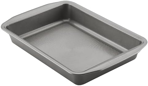 Circulon Nonstick Bakeware Rectangle Baking Pan / Cake Pan, 9 Inch x 13 Inch, Gray