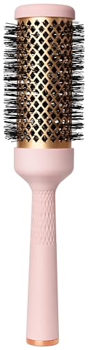 Magic Curling Round Brush (1 Inch) - Non-electronic, Self-Standing Round Brush, Great Blowout, Ceramic Coated Barrel, Quick Styling