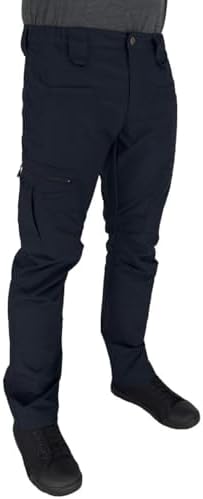 LA Police Gear LAPG Men's Atlas Stretch Tactical Cargo Pants | Durable & Lightweight Ripstop Outdoor Hiking Work Pants for Men