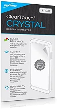 BoxWave Screen Protector Compatible with Arcade1Up Pong 4 Player Pub Table (17 in) - ClearTouch Crystal (2-Pack)