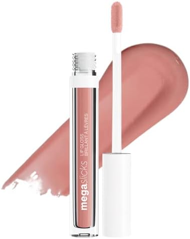 wet n wild MegaSlicks Lip Gloss, Ultra-Glossy, Vitamin-E Enriched, Ultra-Gloss High Shine Moisturizing, Cruelty-Free & Vegan - Bronze Berry