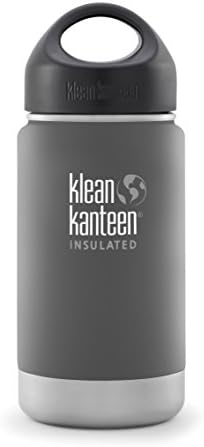 Klean Kanteen Wide Mouth Double Wall Insulated Water Bottle with Loop Cap
