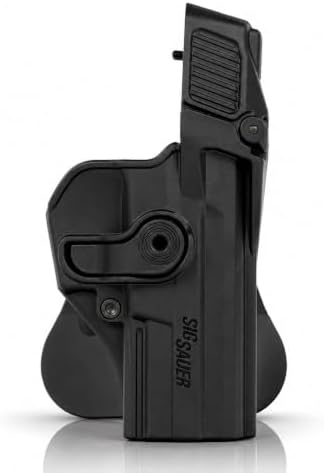 Level 3 Auto Lock Retention Holster for Sig Sauer P226, P220, P227, SP2022 – IMI Defense Tactical OWB Paddle Holster, Trigger Guard Lock