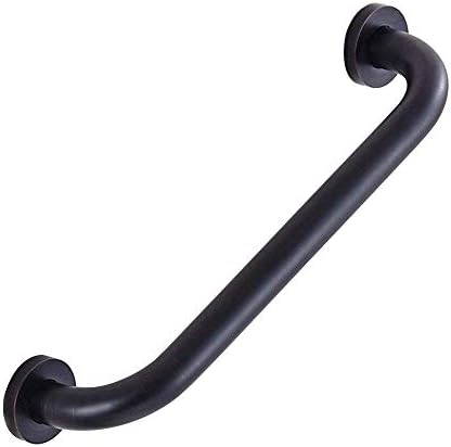 ELLO&ALLO Brushed Nickel Bathroom Shower Grab Bar, Home Care Bath Handrail (12 Inch)