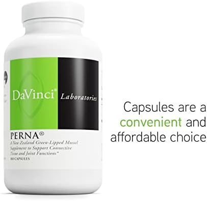 DAVINCI Labs Perna - Helps Support Joint Health with New Zealand Green Mussel, a Source of Omega-3, 6, 9 Fatty Acids