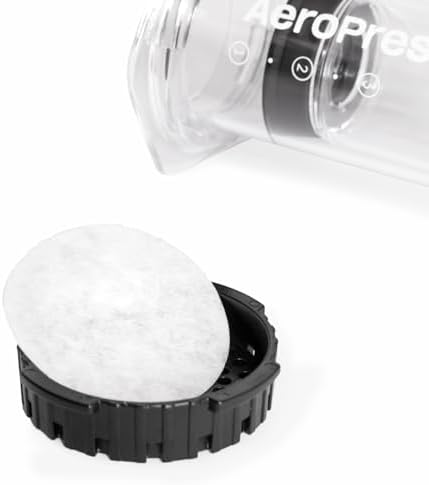 AeroPress White Paper Micro-Filters, 2 pack, 700 Count Count | Compostable Coffee Filters Made From White, Chlorine-Free Paper