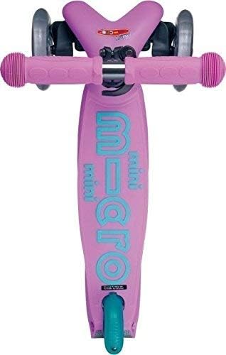 Micro Kickboard | Mini Kids Scooter for Ages 2-5 | Children up to 110 lbs | 3 Wheel Lean-to-Steer Design | Adjustable T Bar | Smooth Ride PU Wheels