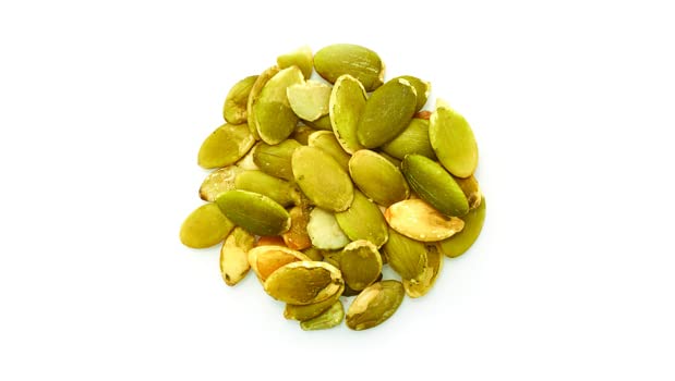 Yupik Dry Roasted Pumpkin Seeds, No Shell, 2.2 lb (35.3 oz), Gluten-Free, GMO-Free, Kosher, Shelled Pepitas, Unsalted, Oil-Free, Plant-Based Protein, Fiber Source, Ideal for Baking & Topping