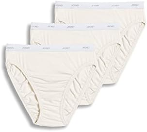 Jockey Women's Underwear 100% Cotton Classic French Cut - 3 Pack