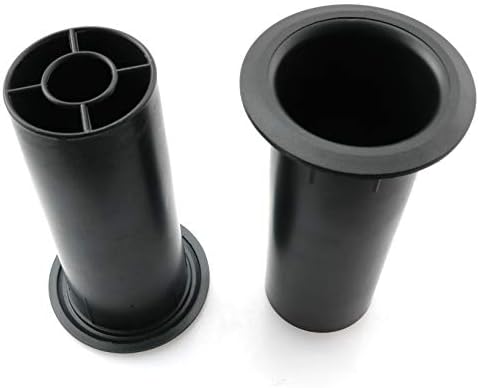 MEETOOT 2pcs Speaker Pilot Hole Outlet 50x120mm Speaker Cabinet Port Tube for Speaker Cabinet, Portable Speaker, Home Speaker or Car Speaker