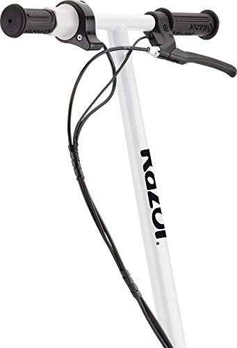 Razor E200 Electric Scooter for Kids Ages 13+ - 8" Pneumatic Tires, 200-Watt Motor, Up to 12 mph and 40 min of Ride Time, for Riders up to 154 lbs