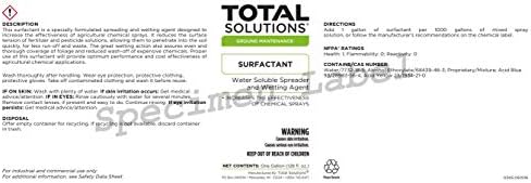 Surfactant (1 Gallon) | Water Soluble Spreader & Wetting Agent