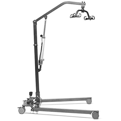 Lumex LF1030 Hydraulic Patient Lift – Manual 6-Point Transfer Aid for Safer Home & Facility Care, 400 lb Capacity