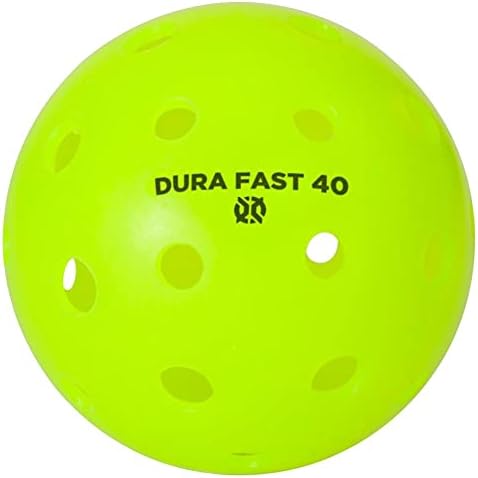 Pickleballs | Outdoor pickleball balls | Neon | Dozen/Pack of 12 | USAPA Approved and Sanctioned for Tournament Play, Professional Perfomance