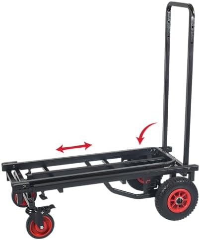 Gator Frameworks Folding Multi-Utility Cart with 30-52” Extension & 500 lbs. Load Capacity (GFW-UTL-CART52)