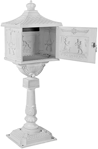 Polar Aurora Mailbox Cast Aluminum Bronze Mail Box Postal Box Security Heavy Duty New