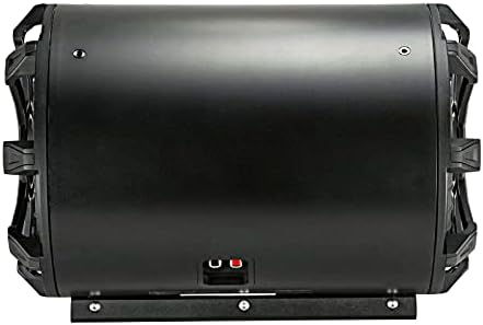 KICKER CWTB 10 Inch Ultra Deep Loaded Trunk Mounted Tube Sub Speakers, Black (Renewed)
