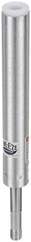 Attwood Lock’N-Pin ¾-Inch Pin Post for Boat Seats, 11 Inches Tall Fixed Height, 1.5-Inch Diameter Brushed Aluminum, Threaded, Steel Pin, SP-2114-T