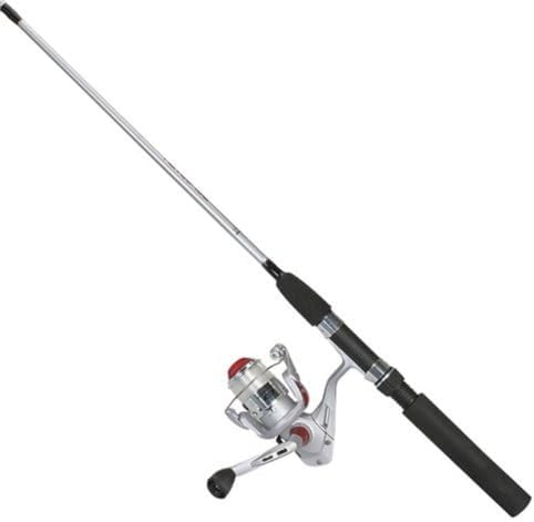 Okuma B-S-802-40 Boundary Medium-Heavy Spinning Combo, 8-Foot Length, Black and Silver Finish