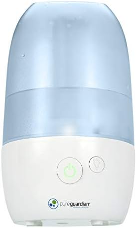 PureGuardian Ultrasonic Cool Mist Humidifier with Aromatherapy Tray, 70-Hour Run Time, 1-Gallon Tank Capacity, 320 Sq. Ft. Coverage for Small Rooms