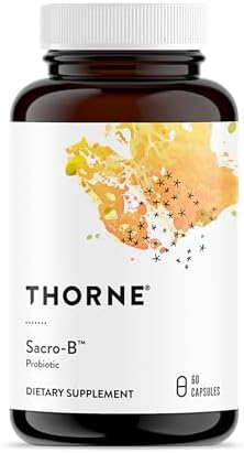 THORNE - Sacro-B - Saccharomyces boulardii - Shelf Stable Probiotic - Gut Health Supplement to Support Immune Function in the Gut - Occasional