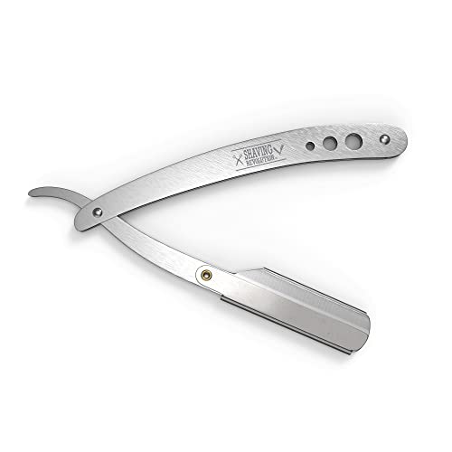 Shaving Revolution Straight Edge Barber Razor - Includes 100 Blades