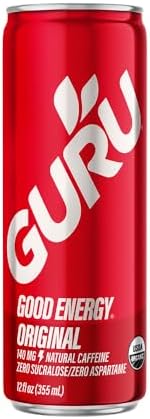 Guru Energy Drink Organic Energy Drink - 12 ounces