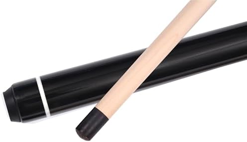 Accuplay Billiards 58" - 2 Piece Break Pool Cue Stick Made of Hardwood Canadian Maple - 23 Ounce Choose Black, Red, Green or Blue