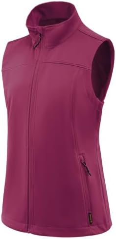 baleaf Women's Lightweight Running Vest Sleeveless Softshell Jacket