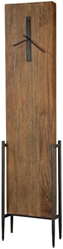 Howard Miller Bedford Park Floor Clock, Wood Finish Iron Base with Pendulum